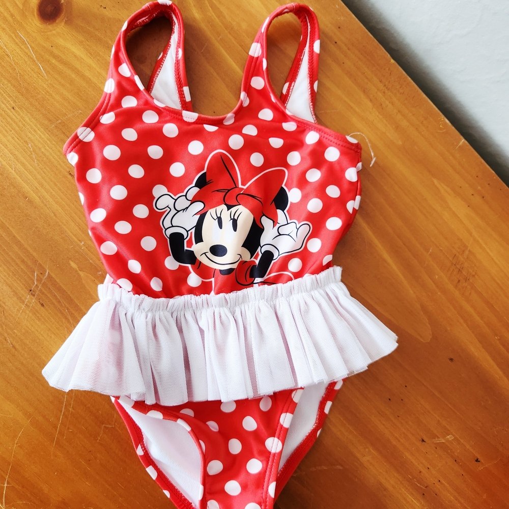 Disney 24m Minnie Mouse Swimsuit